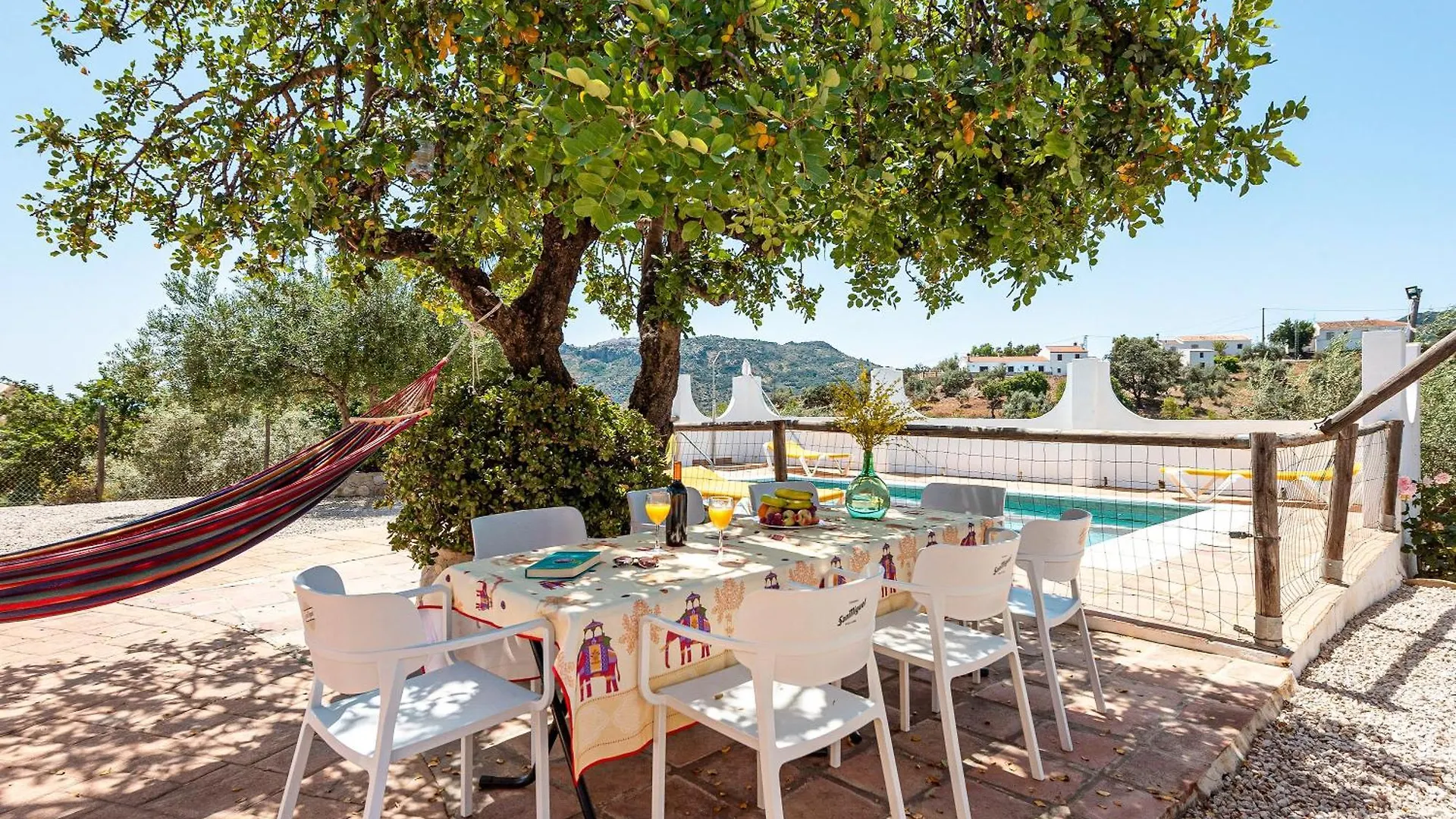 La Casita Del Garrobo Konuk evi Comares Kır Evi